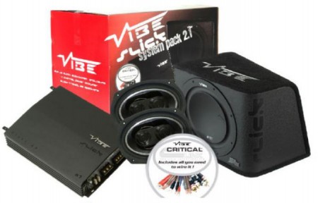 KIT VIBE SLICK-2 CAJA 12"+ETAPA+6X9+CABLEADO